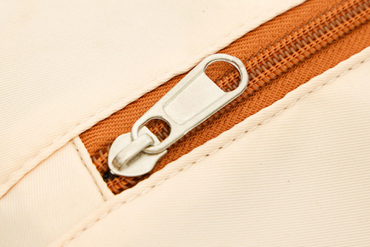 2Pcs Expandable Overnight Travel Duffel Bag Set Weekender Bag with Toiletry Bags -Khaki