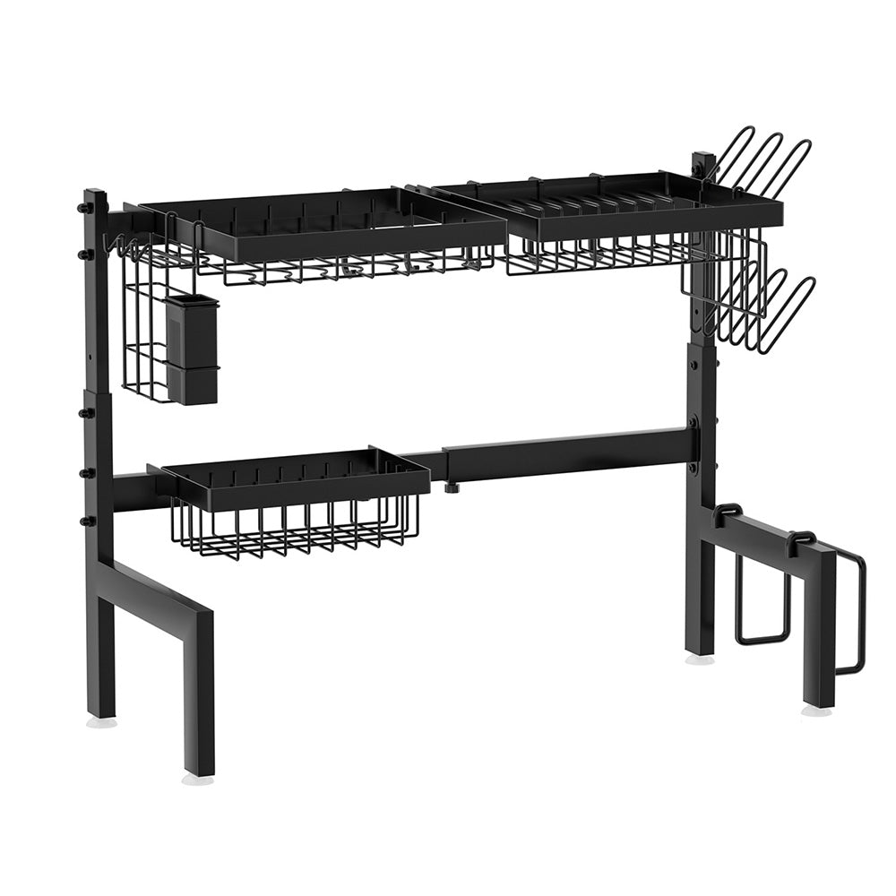 Adjustable Over-the-Sink Dish Drying Rack ¨C Kitchen Countertop Organizer