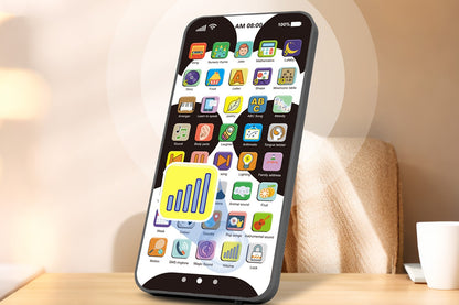 Learning Phone Toy with Over 10000 Educational Contents Touch Screen-Panda