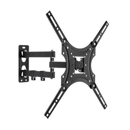 Wall Mount Bracket for TV Monitor Swivel Tilt Extension Rotation for Flat Curved Screen Monitors