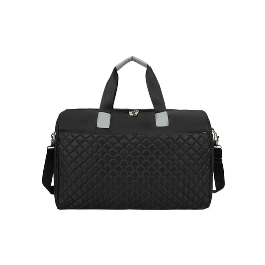 Women Large Travel Duffle Bag Carry-on Overnight Bag Weekend Travel Tote Bag Yoga Gym Bag Black