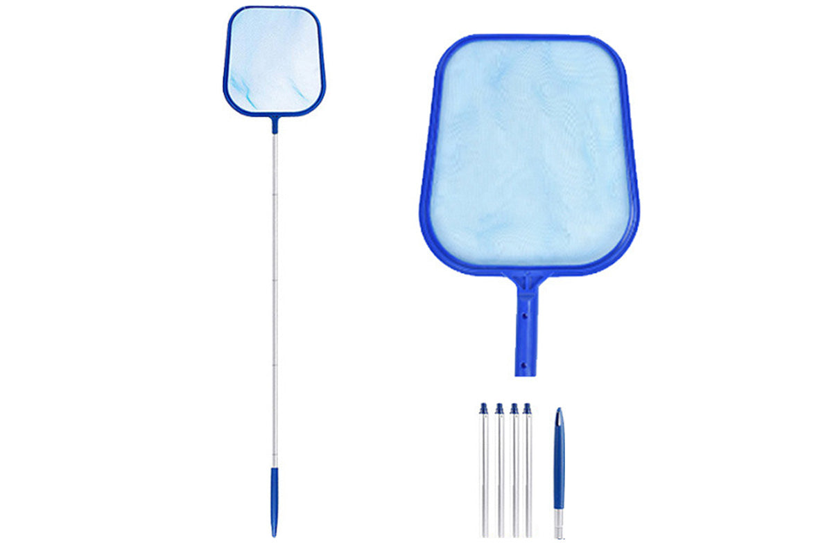 Pool Skimmer Net Pool Net with 5 Pole Sections for Swimming Pools Spas Hot Tubs