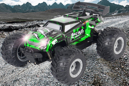 Remote Control Car 2.4GHz Rc Car Two Rechargeable Batteries Truck Toys with LED