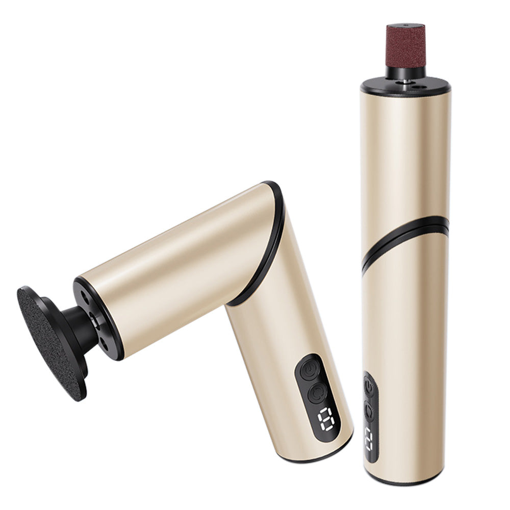 Foldable Electric Foot File & Dead Skin Removal Tool -Gold