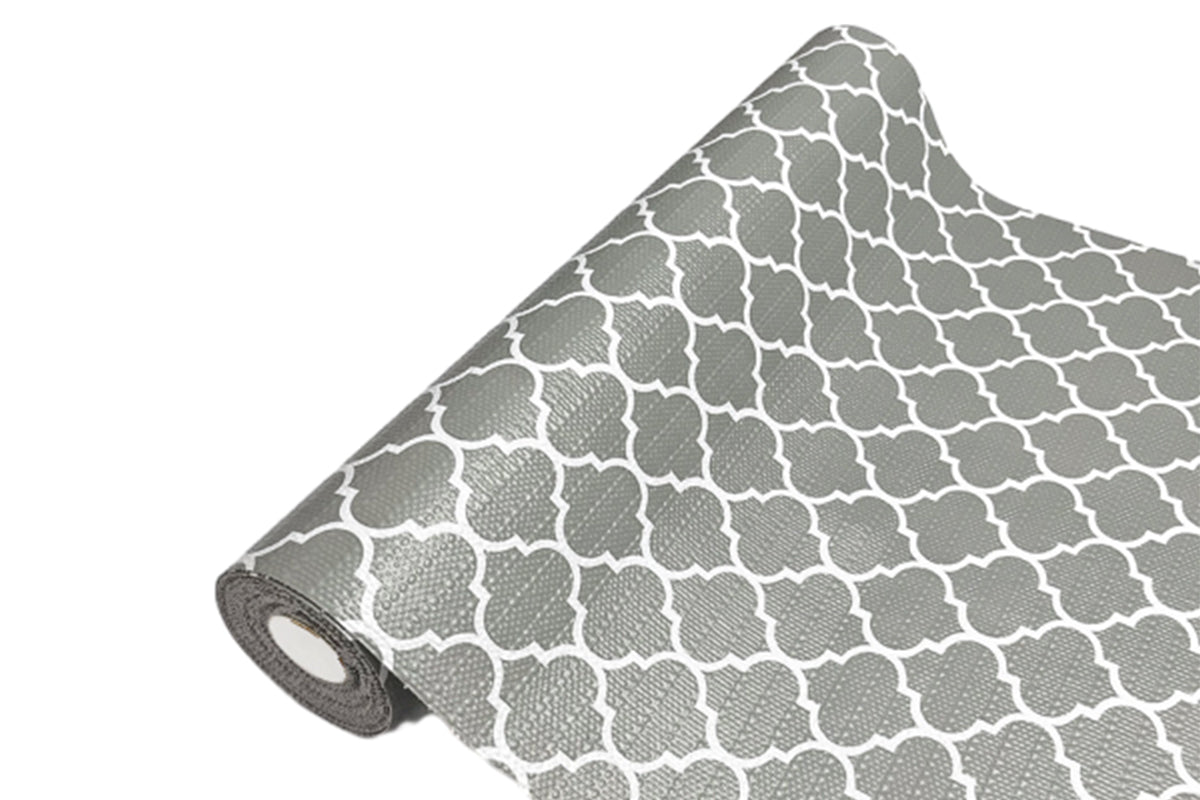 PVC Shelf Liner Drawer Liner For Kitchen Cabinet Non-Adhesive Anti-Slip Cabinet Liner-Style 1