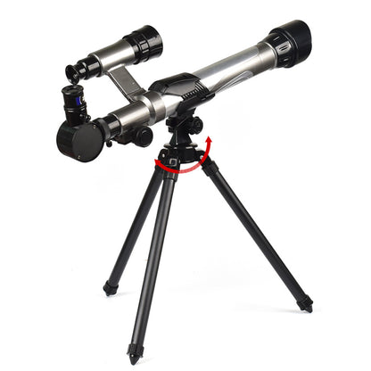 20X/30X/40X Astronomical Telescope Toy with Tripod for Stargazing
