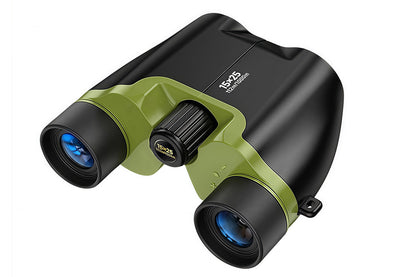 High Powered 15 x 25 Compact Binoculars With Storage Bag For Adults