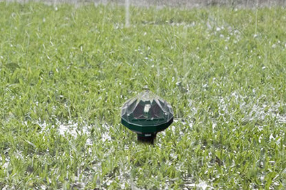 4Pcs Mole Repellent Solar Powered with Auto LED Lights for Mice Snakes Moles