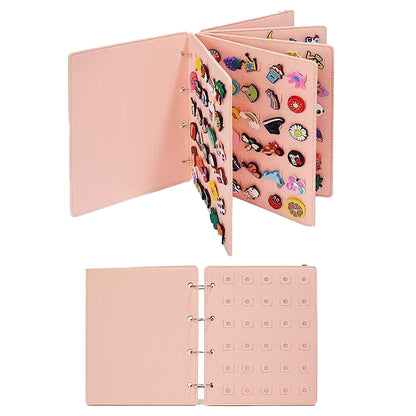 Shoe Charms Organizer Charms Display Holder Pink