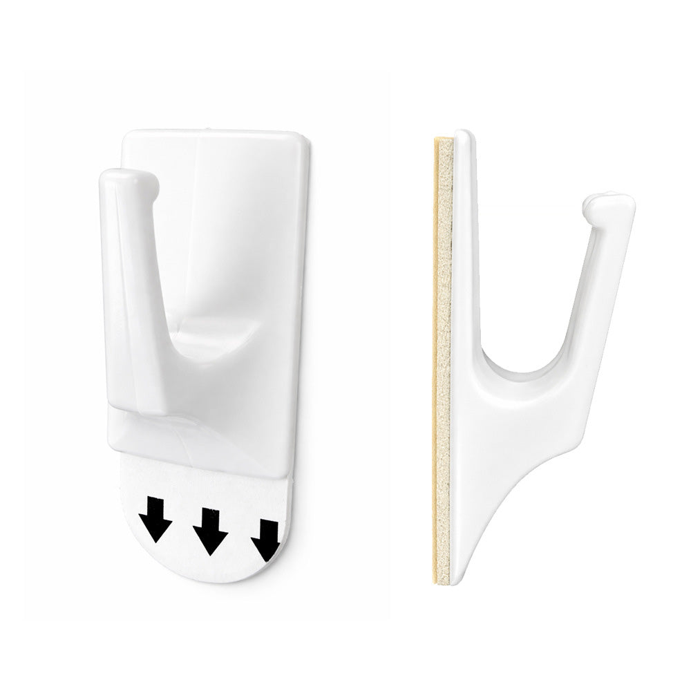 36 Pack Removable No Drill Adhesive Square Wall Hooks