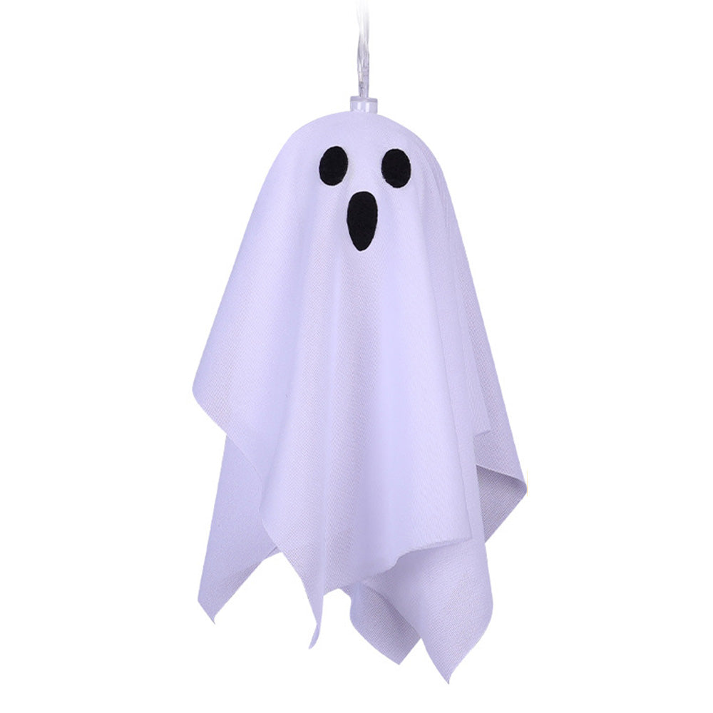 Halloween Ghost String Lights Battery Operated 8 Modes Fairy Lights for Indoor Decor