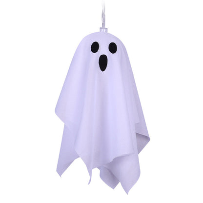 Halloween Ghost String Lights Battery Operated 8 Modes Fairy Lights for Indoor Decor
