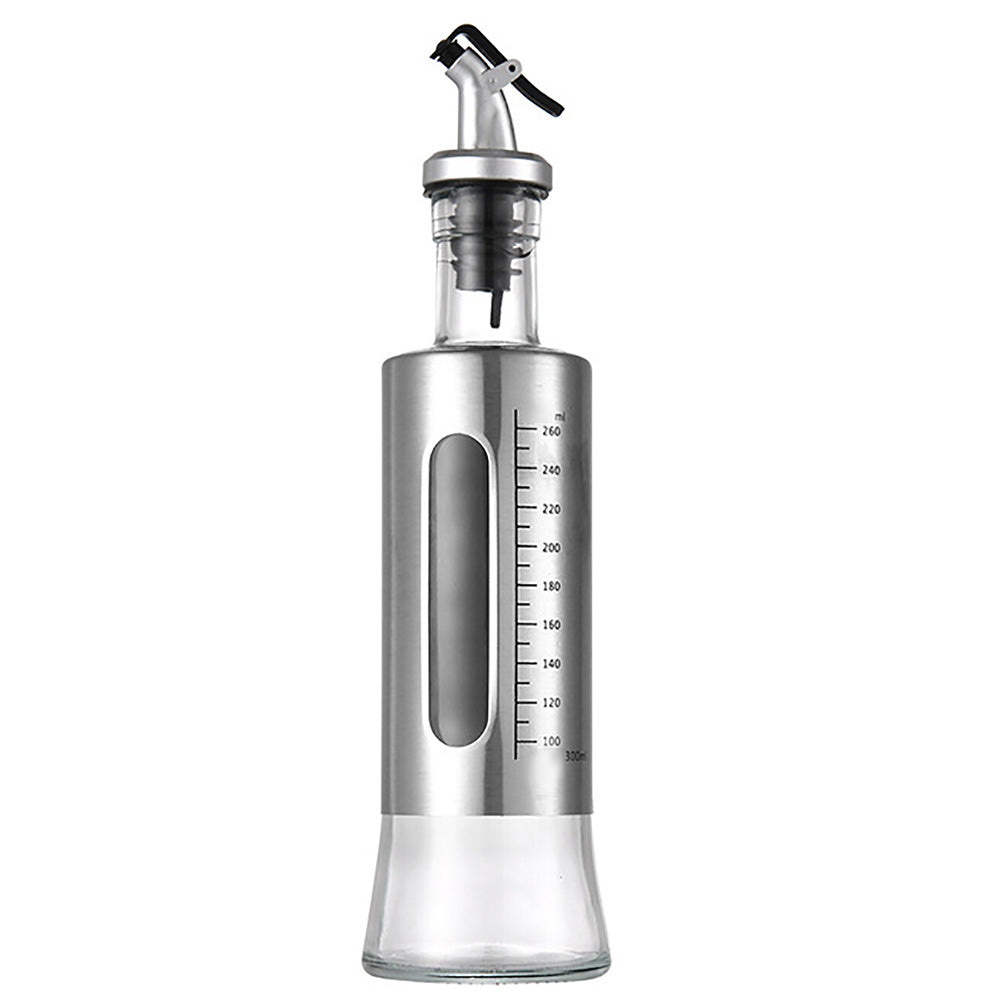 Glass Oil Dispenser with Capacity Markings