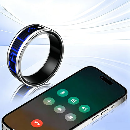 IP68 Waterproof Smart Ring-Silver