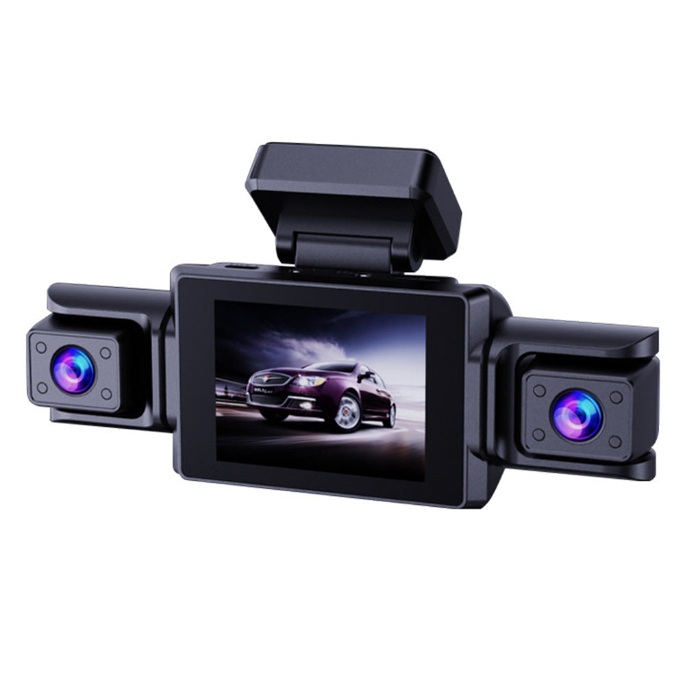 4-Channel Dash Cam Front and Rear Side-View Camera APP Control for Sedans and SUVs
