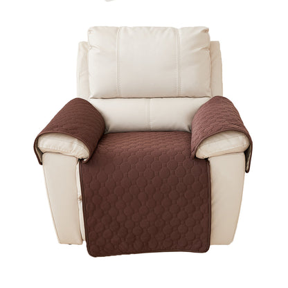 3Pcs Set Non Slip Recliner Chair Covers Couch Covers Pet Protector Slipcovers Coffee