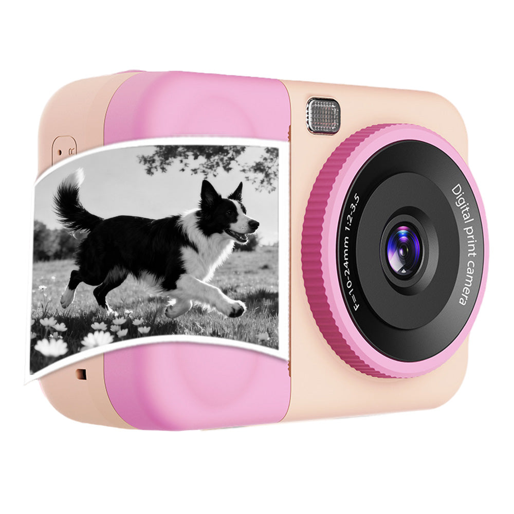 48MP Instant Print Camera with 32GB Memory Card - Pink