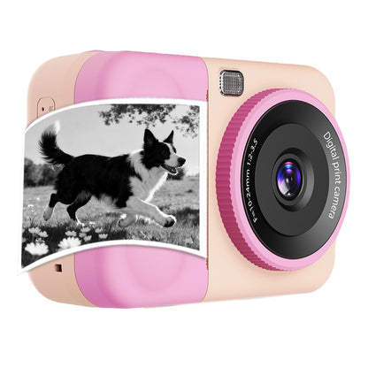 48MP Instant Print Camera with 32GB Memory Card - Pink