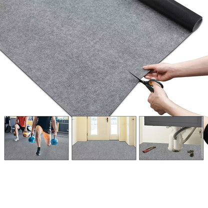 TPR Non Slip Felt Garage Floor Mat for Oil and Liquid Absorption