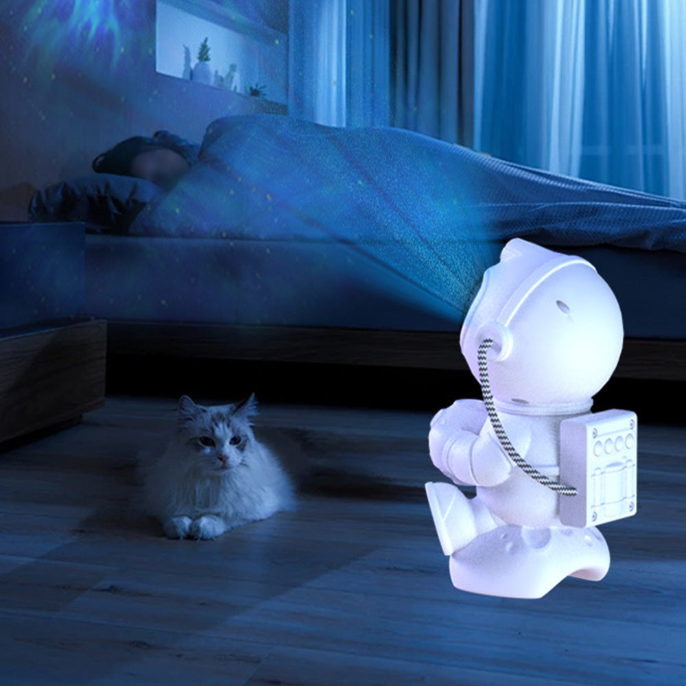 Astronaut Galaxy Star Projector with Bluetooth Speaker and Remote Control-Moon