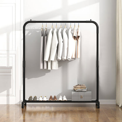 Rolling Clothes Garment Rack with Storage Shelf Clothes Hanging Organizer with Wheels