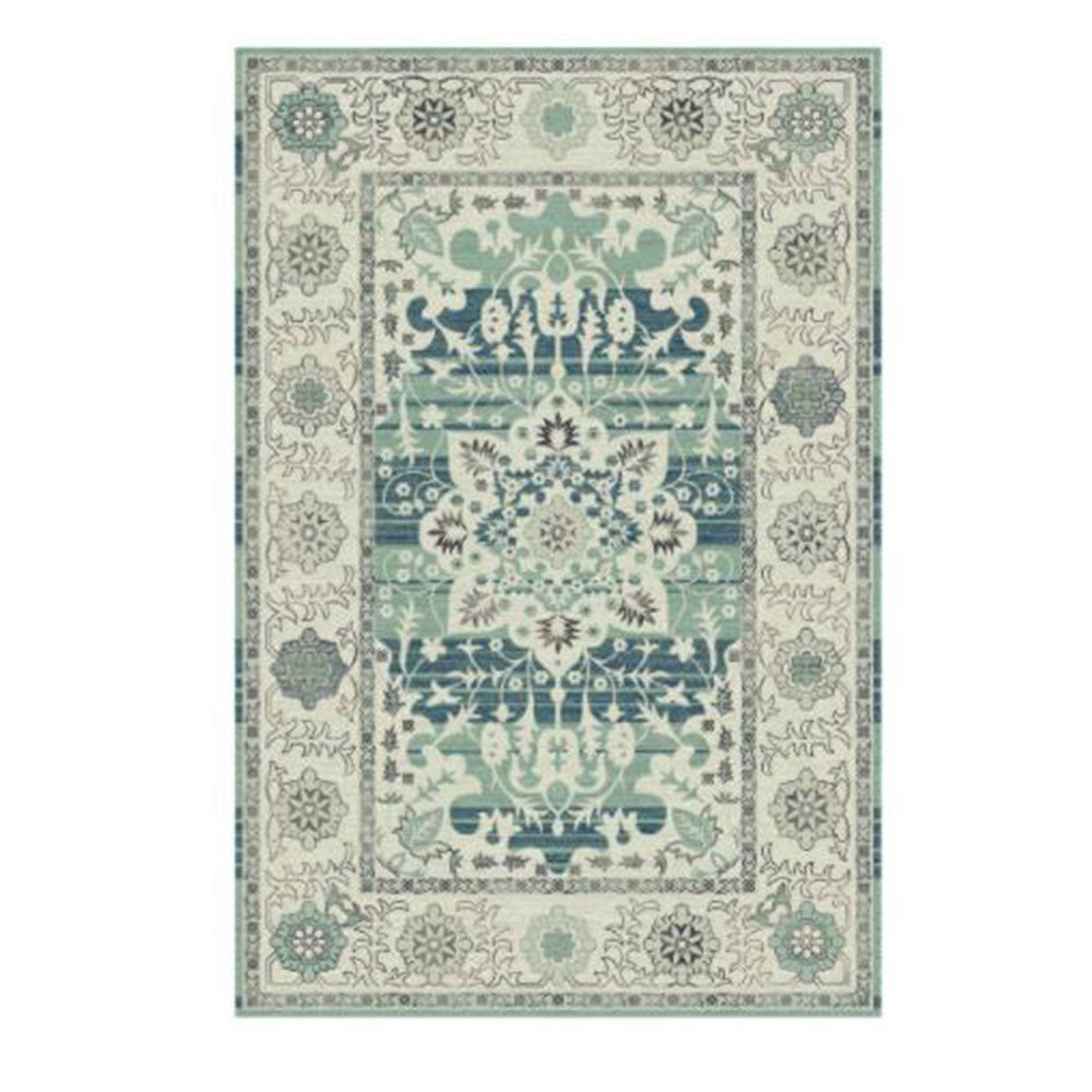 Vintage Boho Floor Mat Washable Non Slip Rugs for Living Room Bedroom Entryways Style 1