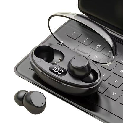 Wireless Bluetooth 5.3 Headphones with Power Display Charging Case Stereo In Ear Headsets