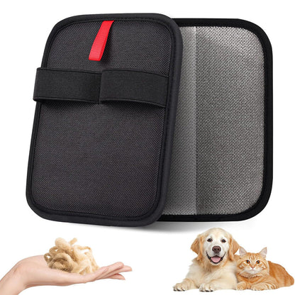 2Pcs Pet Hair Remover Cat Dog Hair Removal Glove for Couch Furniture Carpet Car Seat