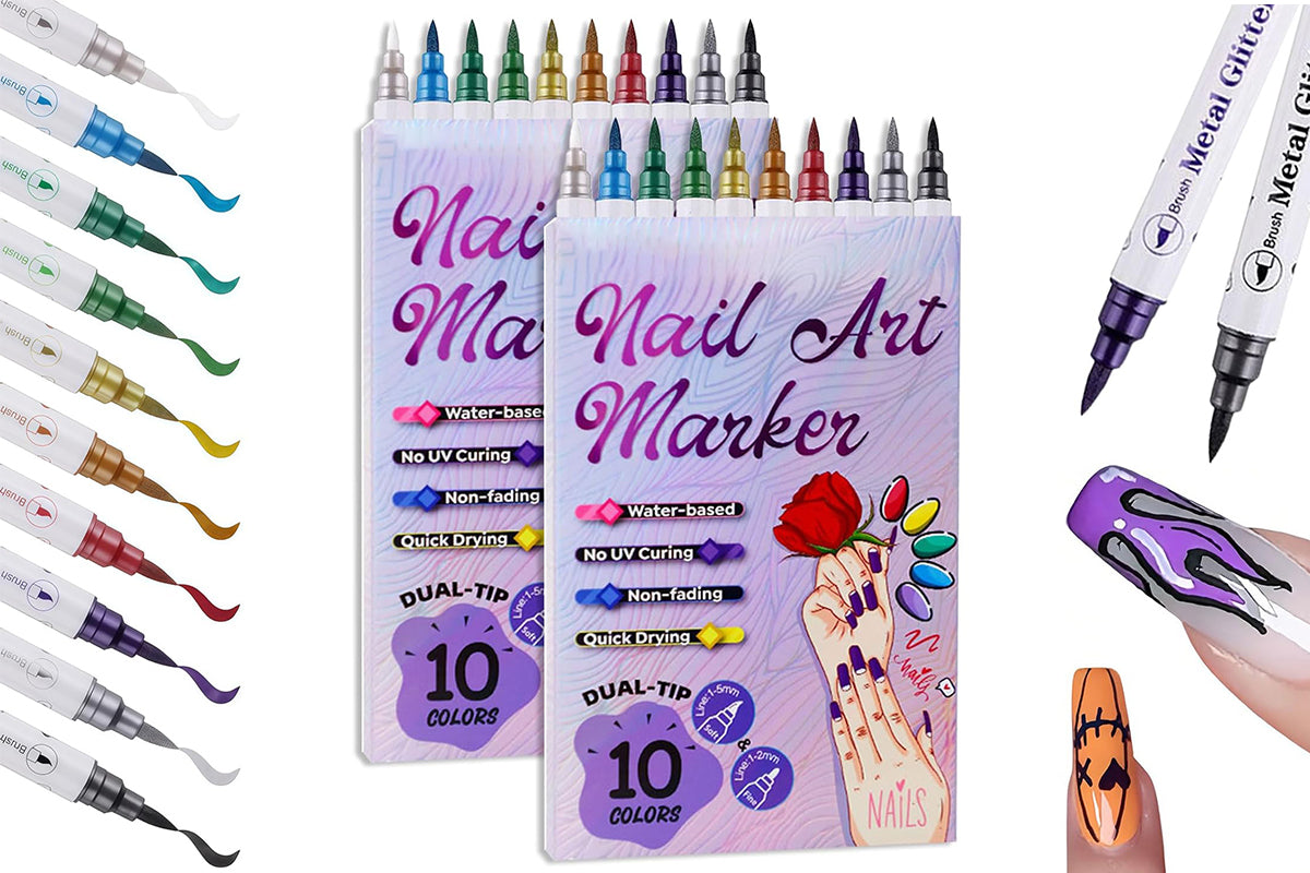 20 Piece Nail Art Pens Set