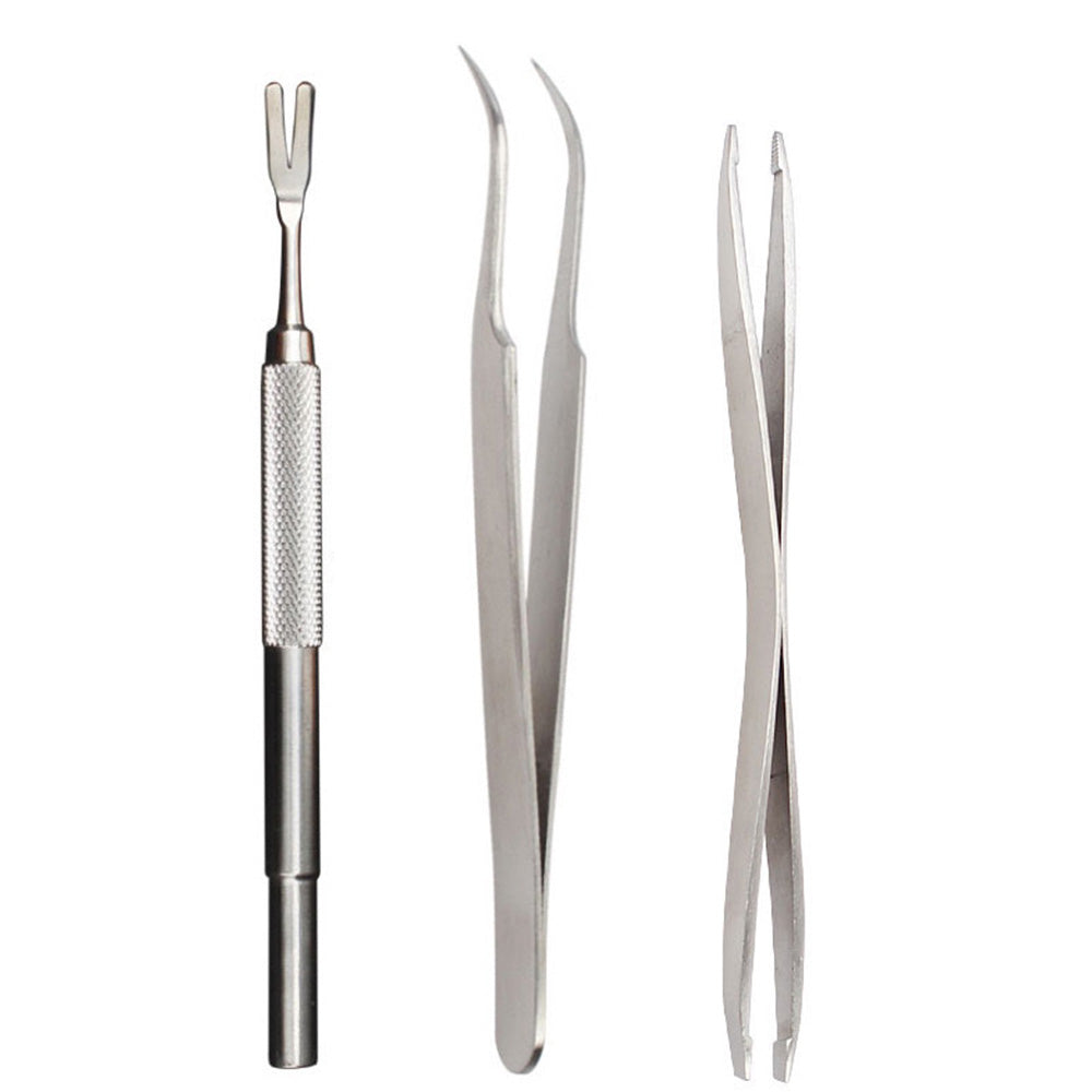 12 in 1 Stainless Steel Tick Removal Tool Kit