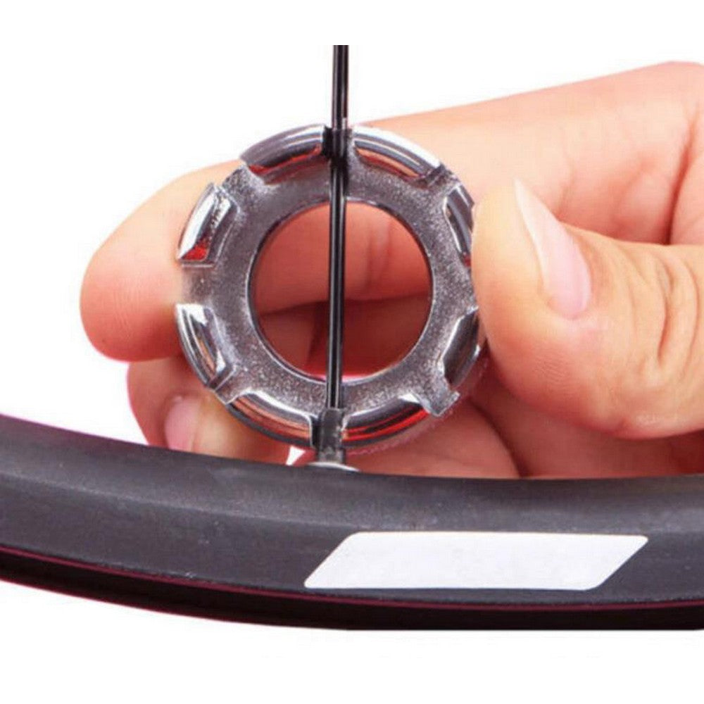 8 Way Bike Repair Spoke Wrench Tools Wheel Spoke Key Nipple and Spanner