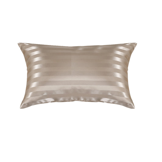 51x76cm Smooth Satin Pillowcase Solid Color Soft Bedding Pillow Cover Khaki