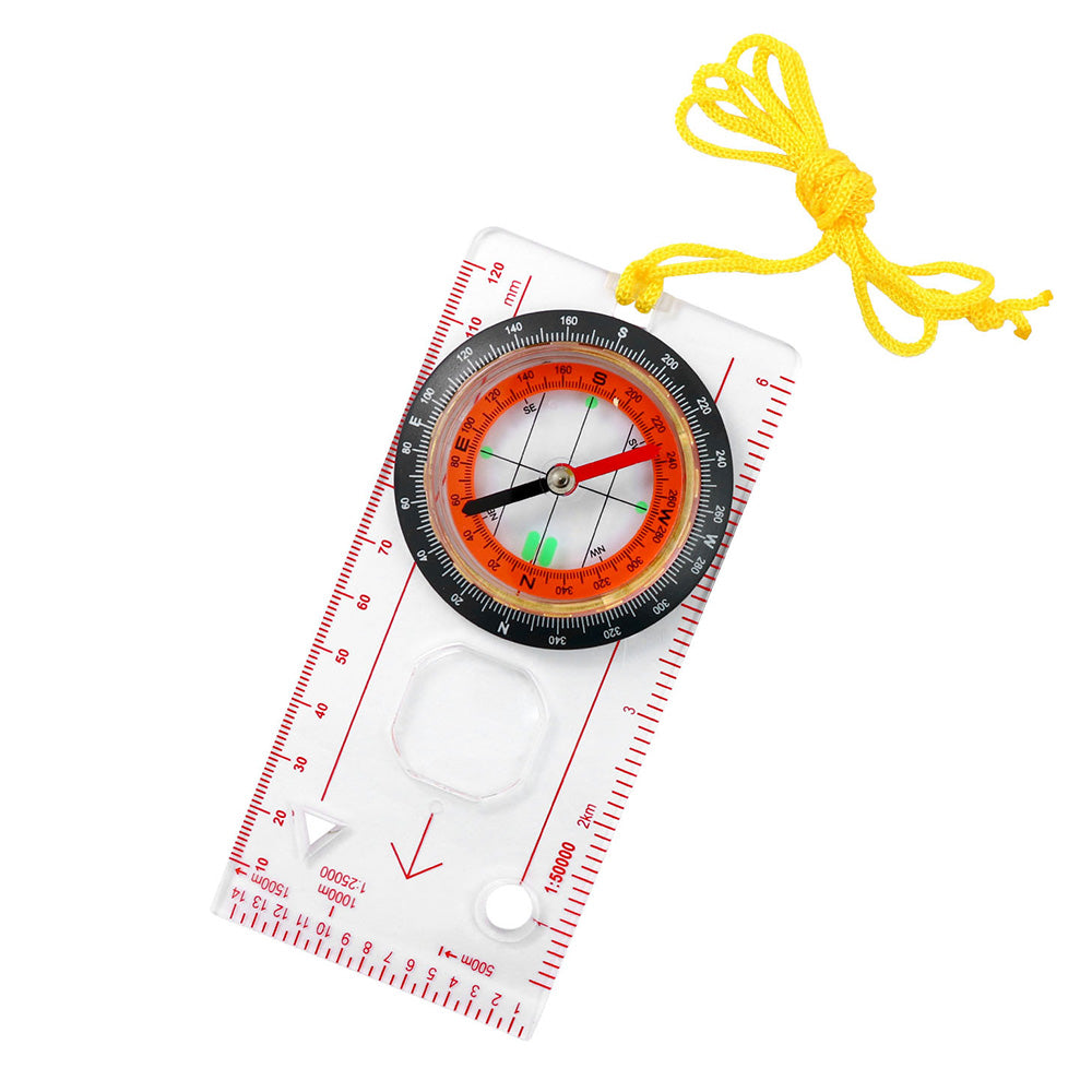 Multifunctional Professional Compass with Baseplate and Map Scale