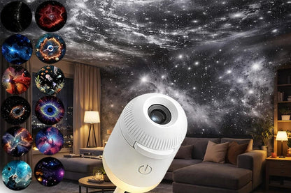 10 Slides Set Galaxy Projector Night Light
