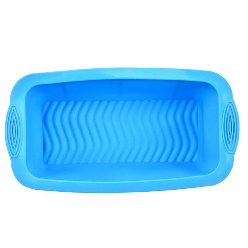 2Pcs Ice Block Mold Silicone Ice Grid Mould Blue
