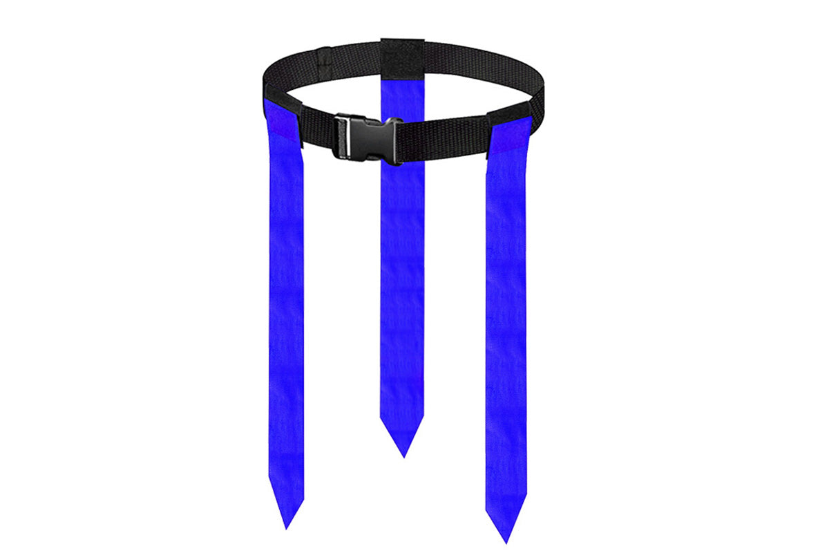 2Pcs Adjustable Flag Football Belt with Belt and Flags for Youths Adults