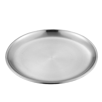 4Piece Stainless Steel Pet Bowls -Silver