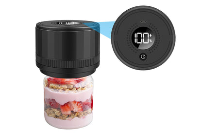 Electric Mason Jar Vacuum Sealer for Food Storage Preservation