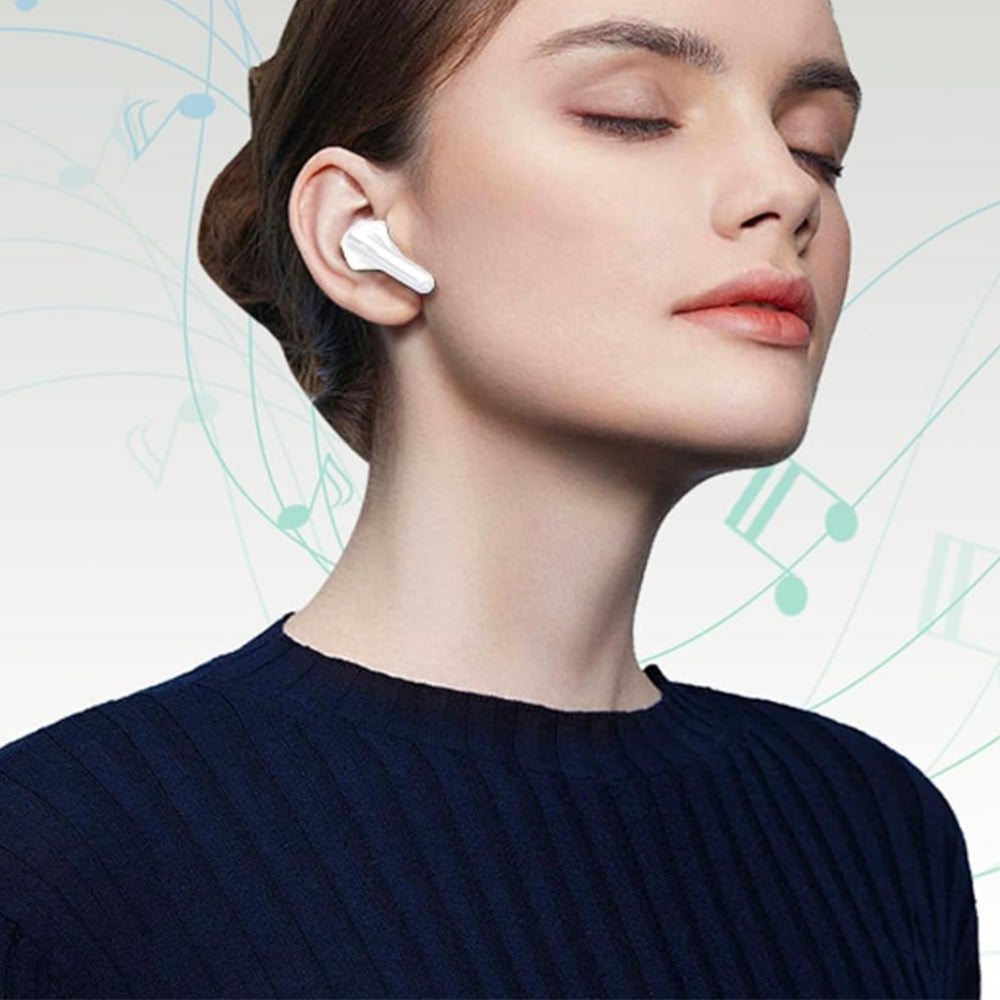 Smart LCD Display Bluetooth Earbuds Touch Screen Wireless Headphones