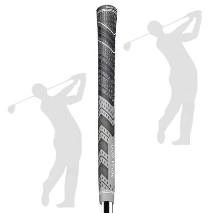 Golf Club Grip Swing Trainer All-Weather Hybrid Practice Grip Gray