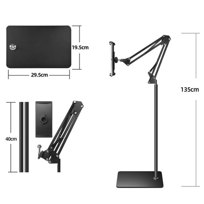 Adjustable Gooseneck Floor Stand Phone Tablet Holder