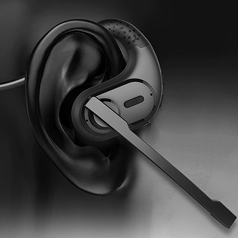 Bluetooth 5.3 Open Ear Headphones With Removable Mic Wireless Headset