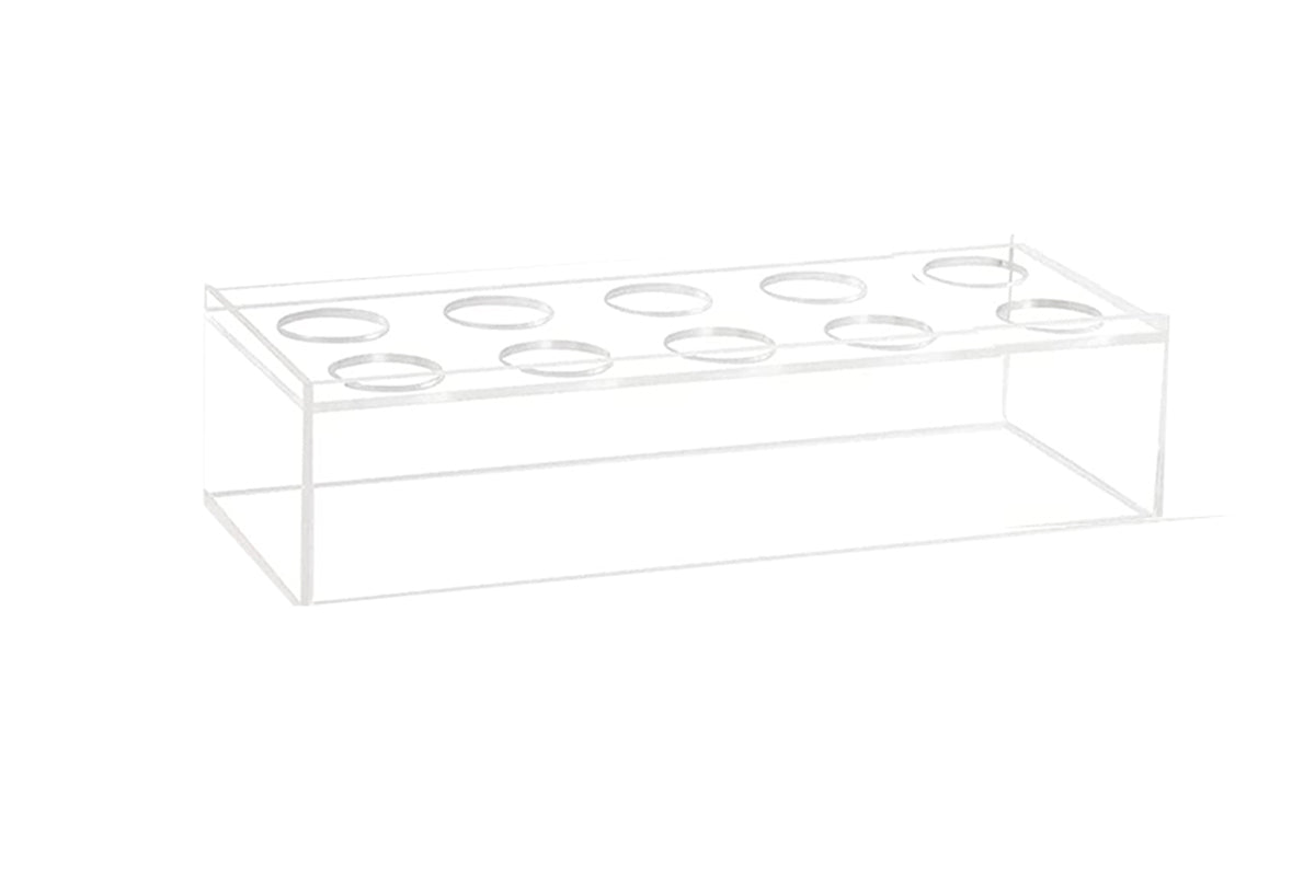 2Pcs Rectangular Acrylic Flower Vase Clear Floral Centerpiece Vase for Dining Table Wedding Tables Decorative Vase Home Decor