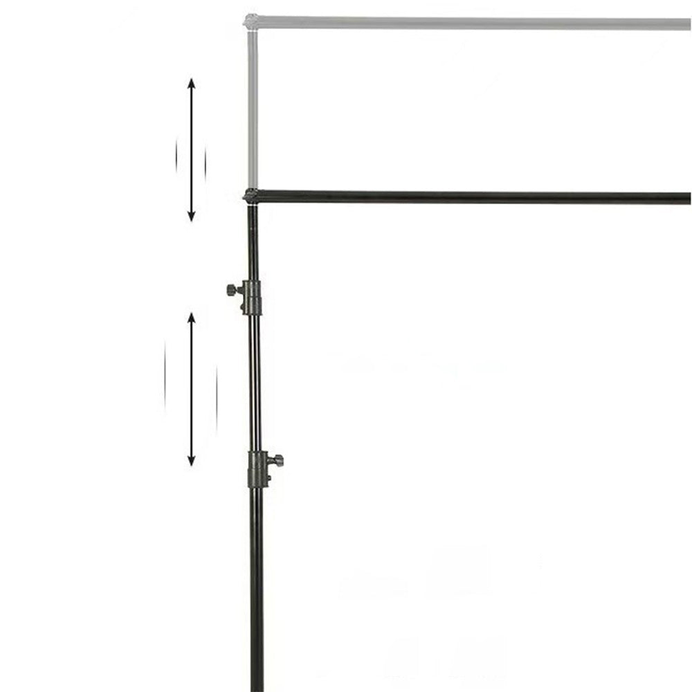 Portable Outdoor Projection Screen Double Stand Movie Screen with Carry Bag