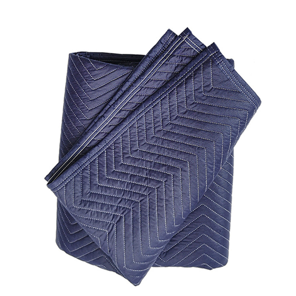 Non-woven Moving Blankets Furniture Packing Pads for Moving and Storage Blue