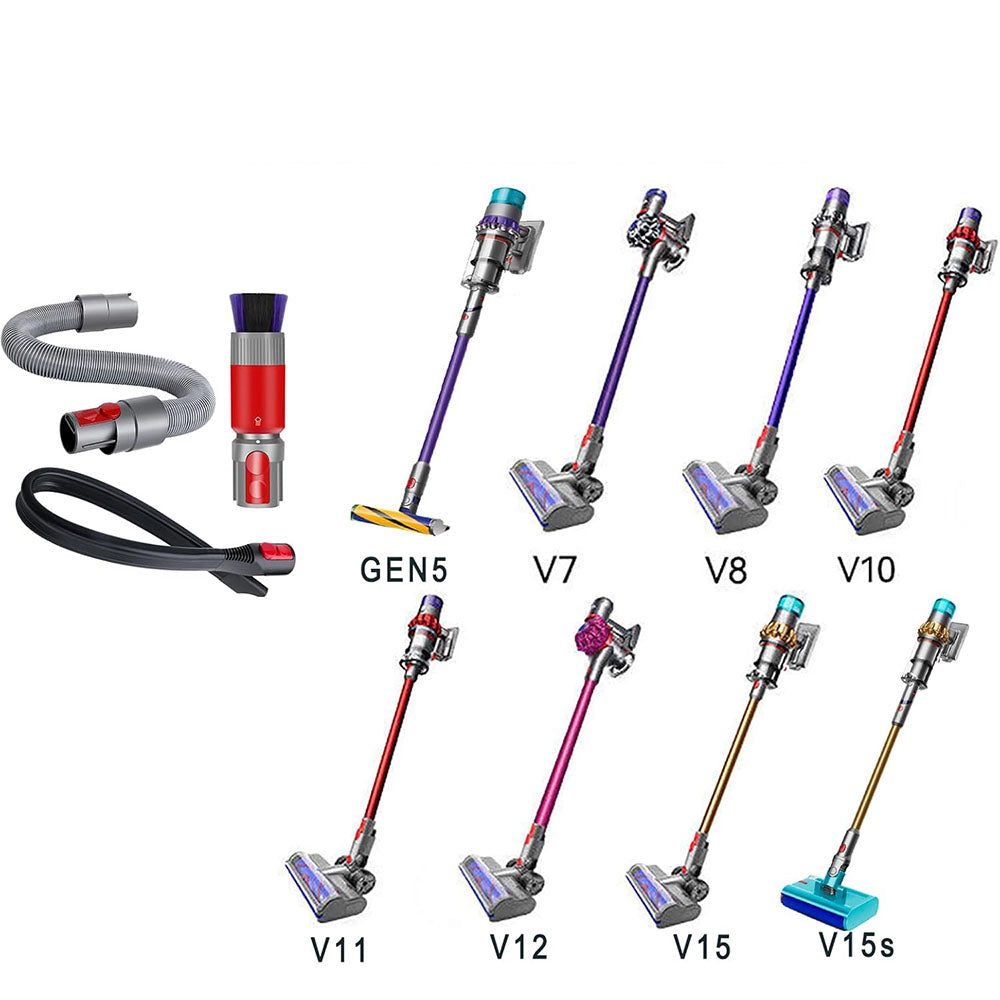 4Pcs Cleaning Kit for Dyson Vacuum Attachments V7/V8/V10/V11/V15