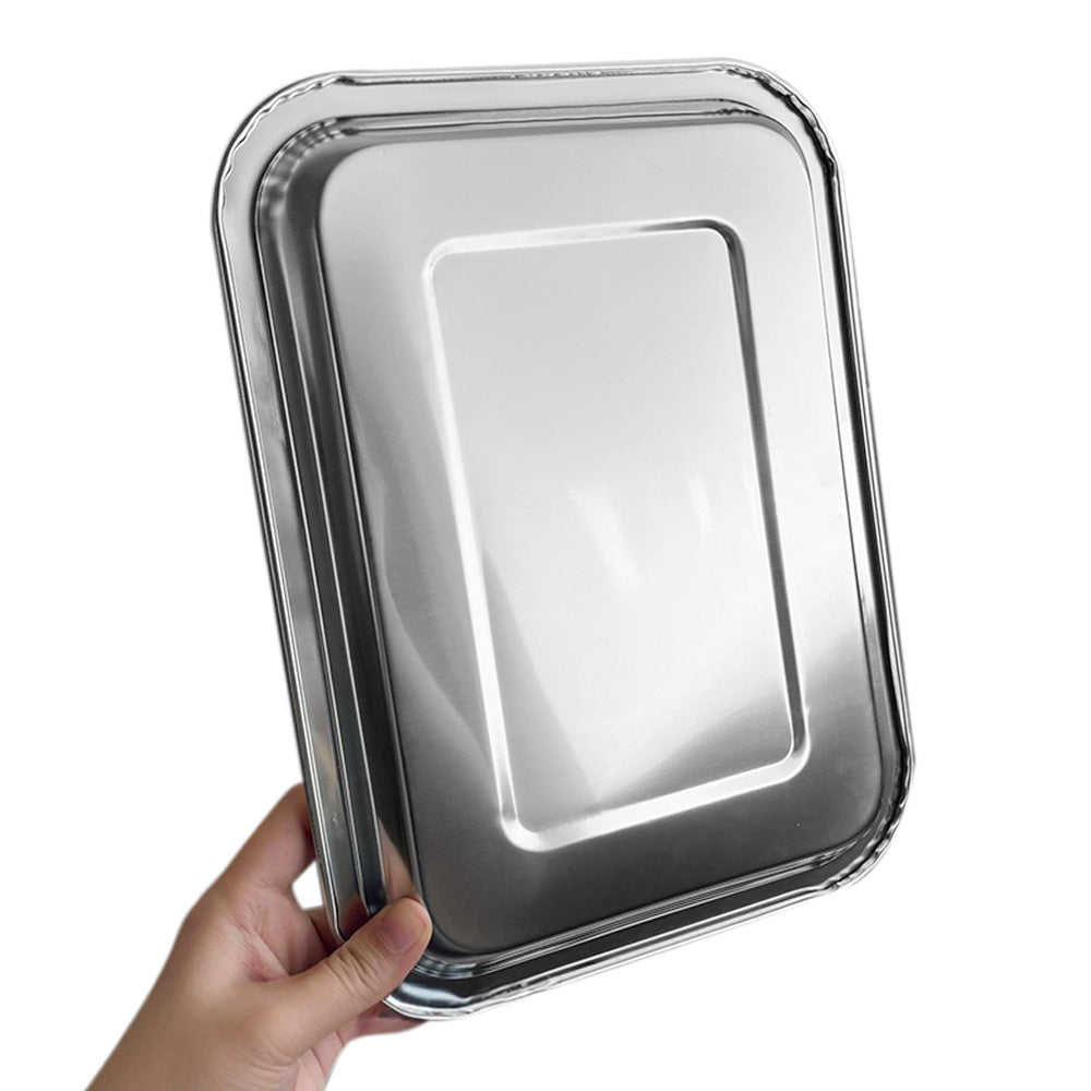 Stainless Steel Crisper Pan and Rack Set for Oven Baking Grilling and Draining