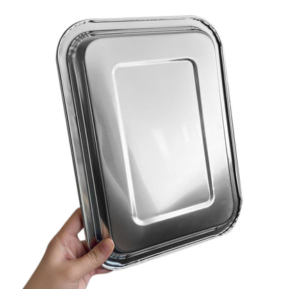 Stainless Steel Crisper Pan and Rack Set for Oven Baking Grilling and Draining