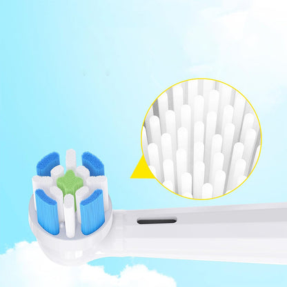 4Pcs Replacement Toothbrush Heads Compatible with OralB io Series-White