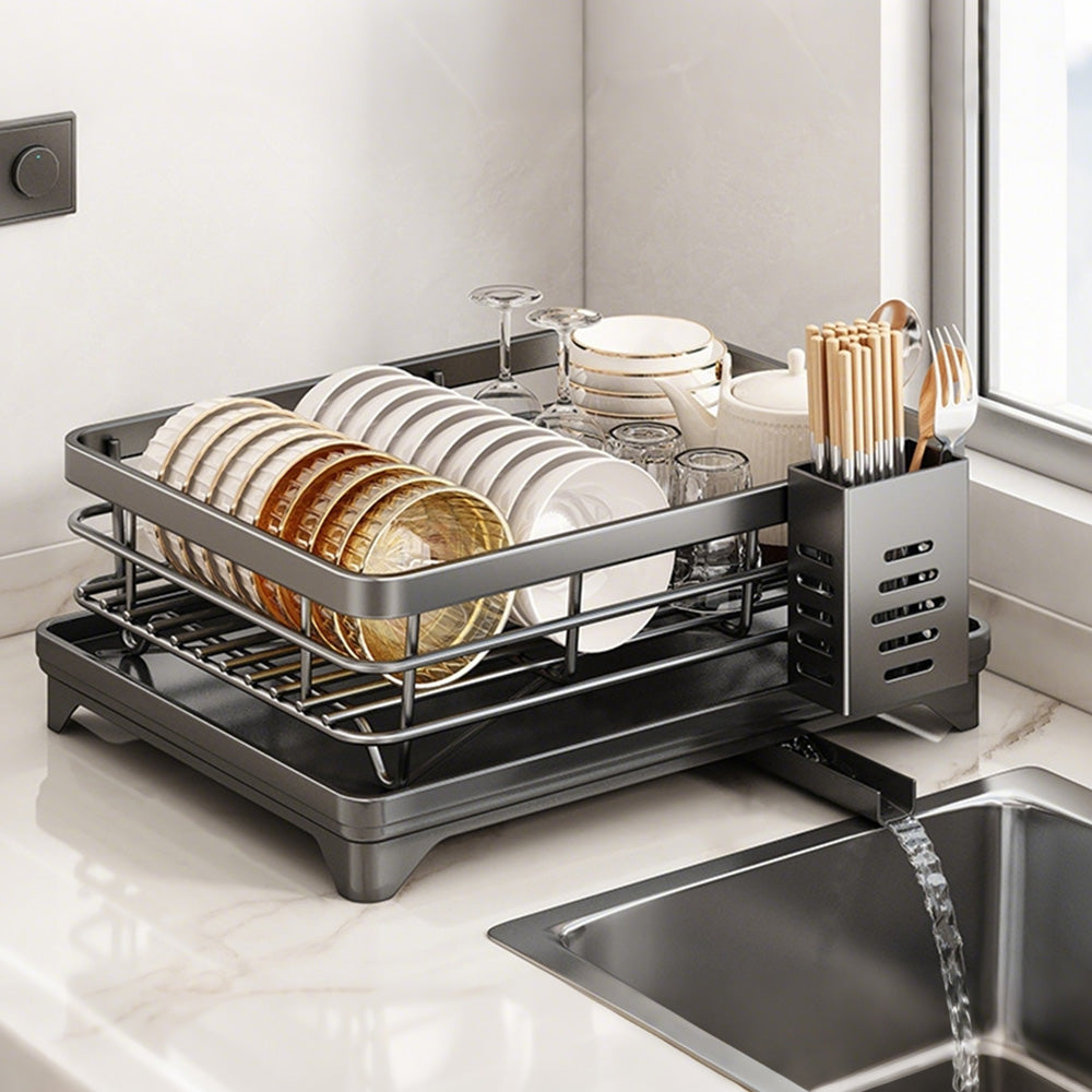 Stainless Steel Dish Drying Rack Heavy Duty Drainer